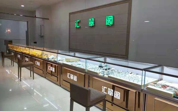 珠寶展示柜定制必須考慮哪些原則呢？